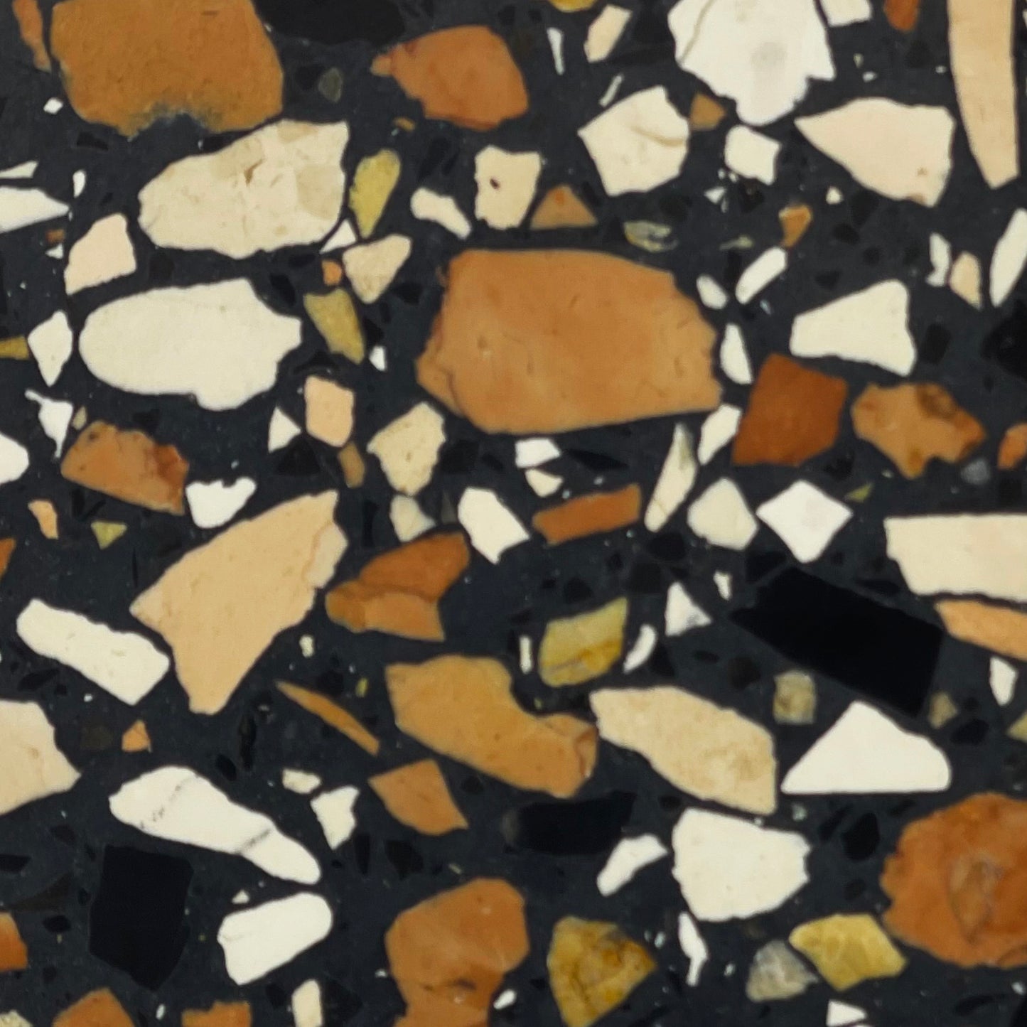 Wild Gray Terrazzo - Medium Size Stone Grains