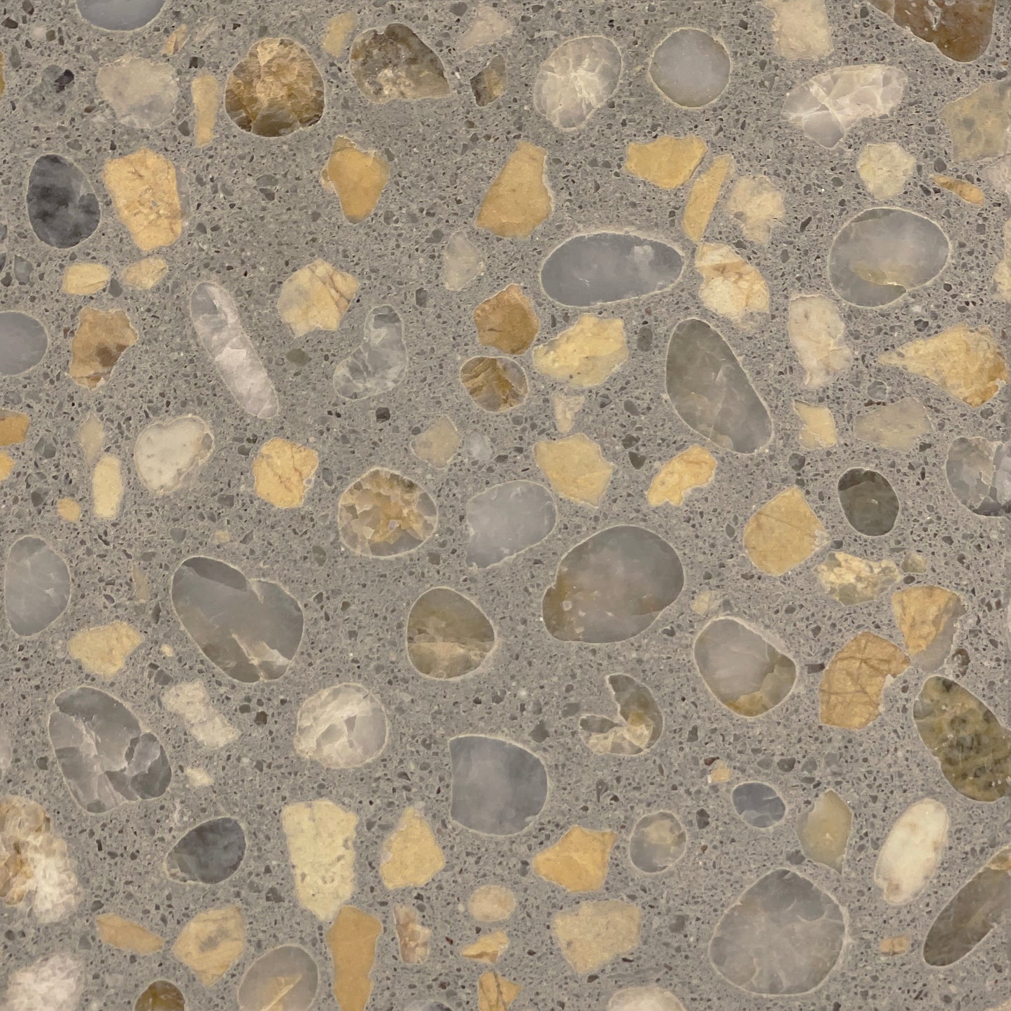 Iron Ore Terrazzo - Large Size Stone Grains
