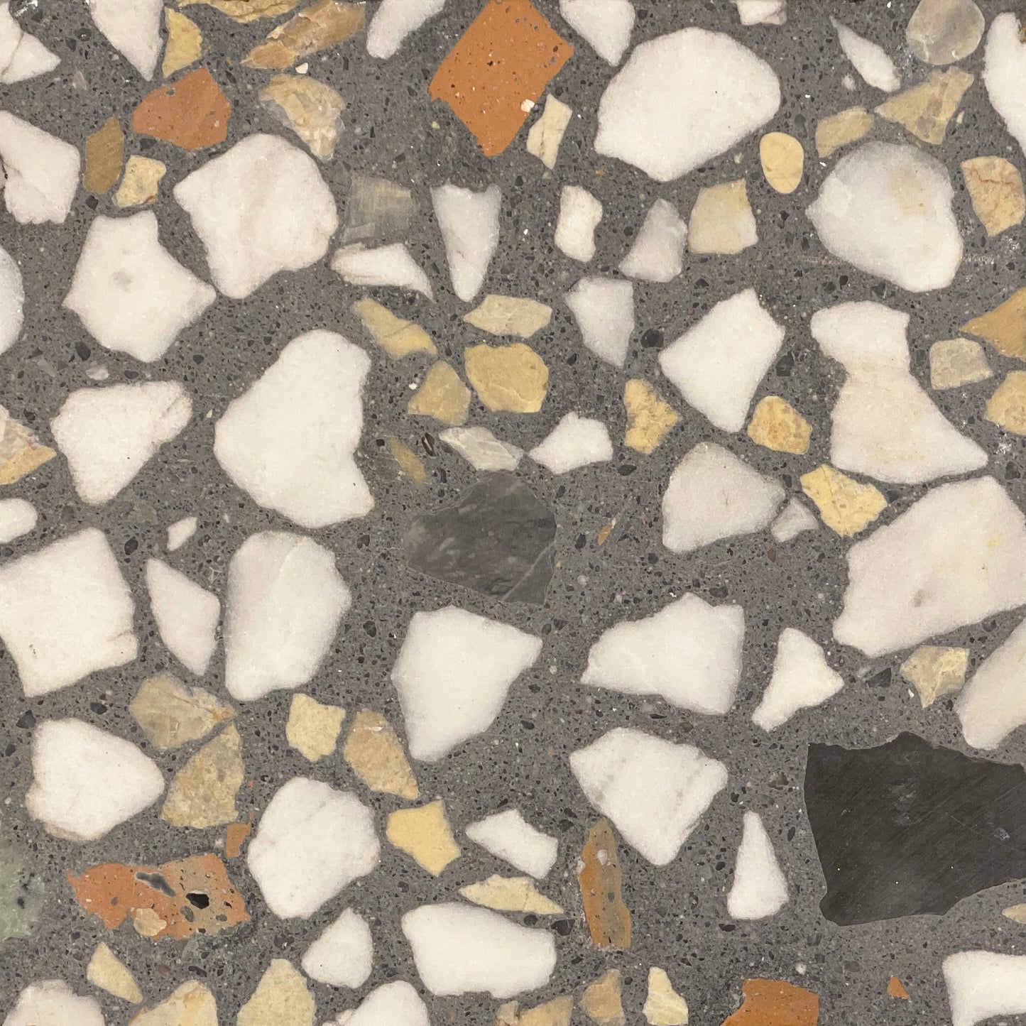 Carbon Terrazzo - Mix Size Stone Grains