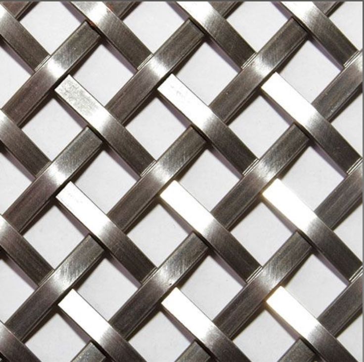 Cross pattern Wire Mesh - Coated Stainless Steel (SS)