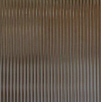 Bronze Fluted Glass