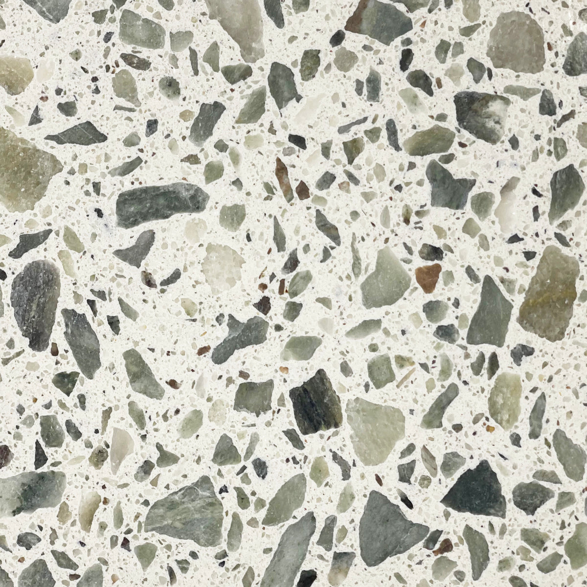 Cream Quartzite Terrazzo - Medium Size Stone Grains