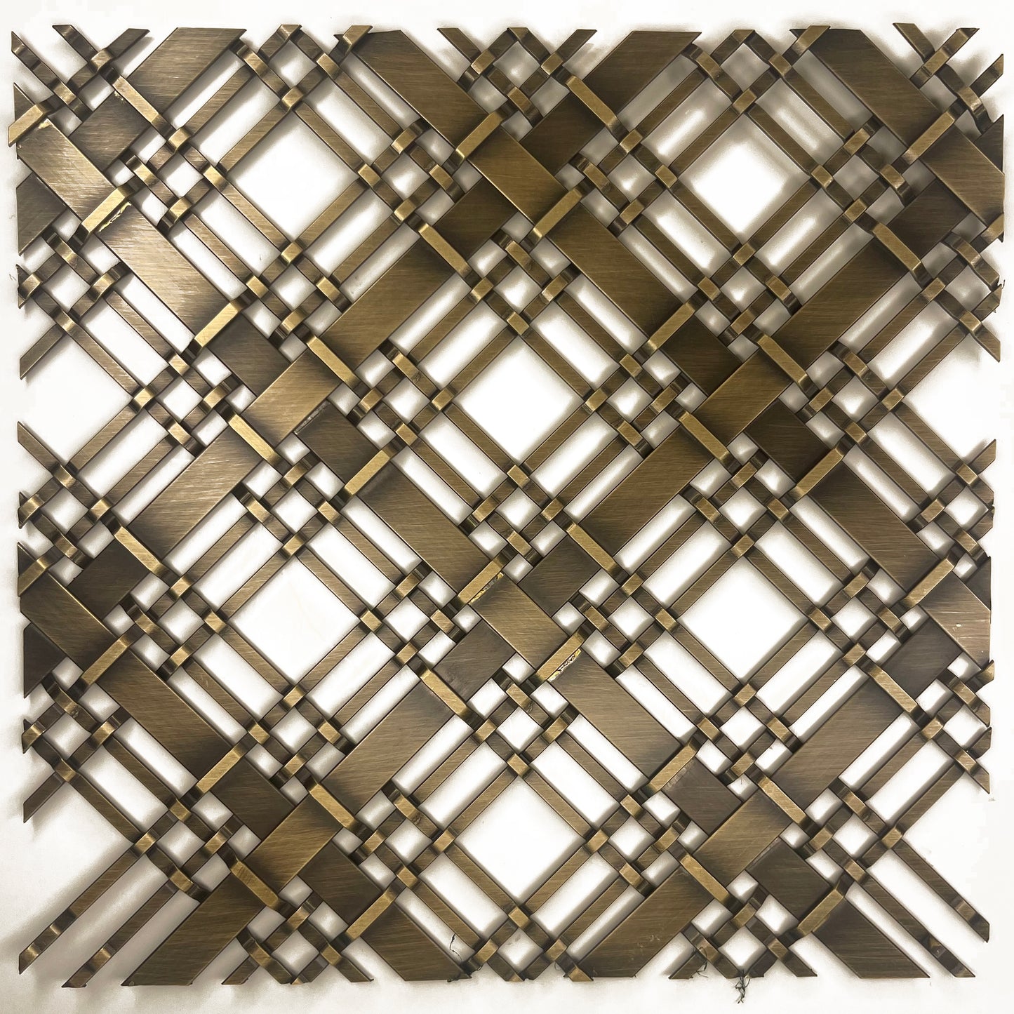 Woven Antique Brass Wire Mesh - Coated Stainless Steel (SS)