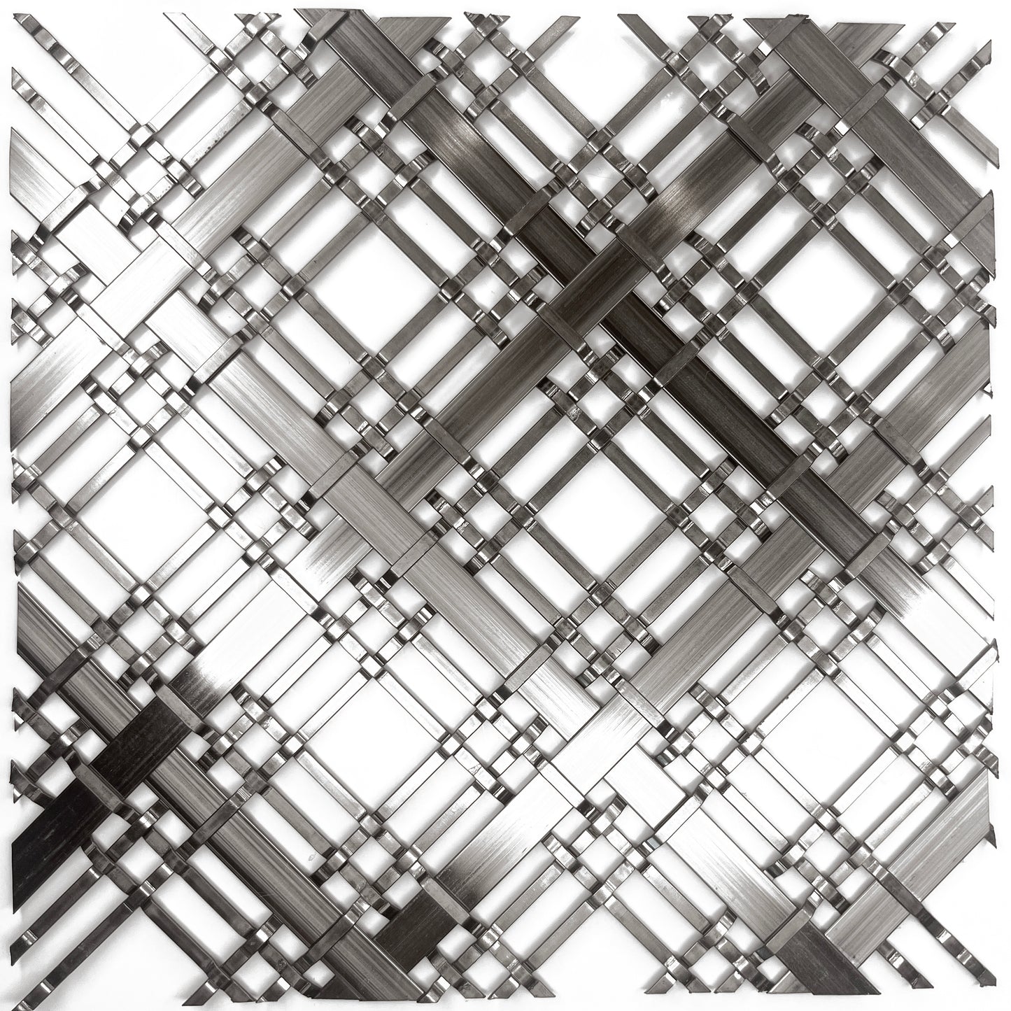Woven Natural Color Wire Mesh - Coated Stainless Steel (SS)