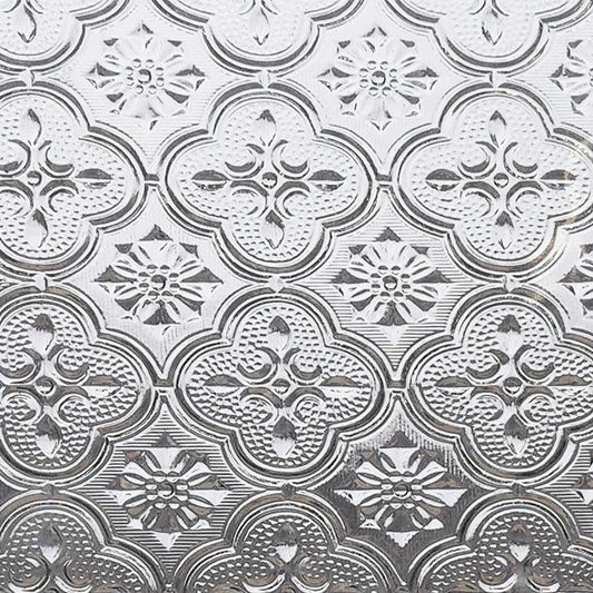 Clear Flora Patterned Glass