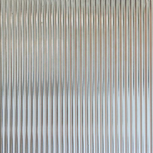 Clear Fluted Glass