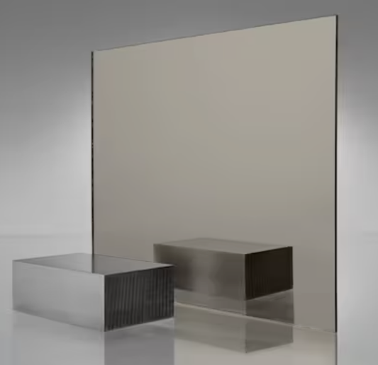 Tinted Light Gray Mirrors